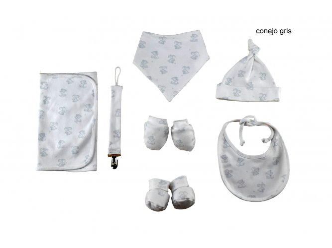 Accesorios conejo gris Interlock