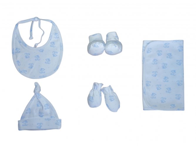 Accesorios Conejo celeste Interlock