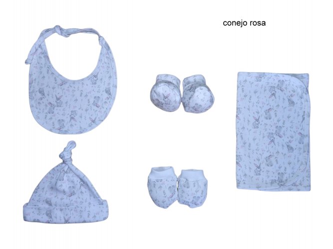 Accesorios Conejo rosa Interlock