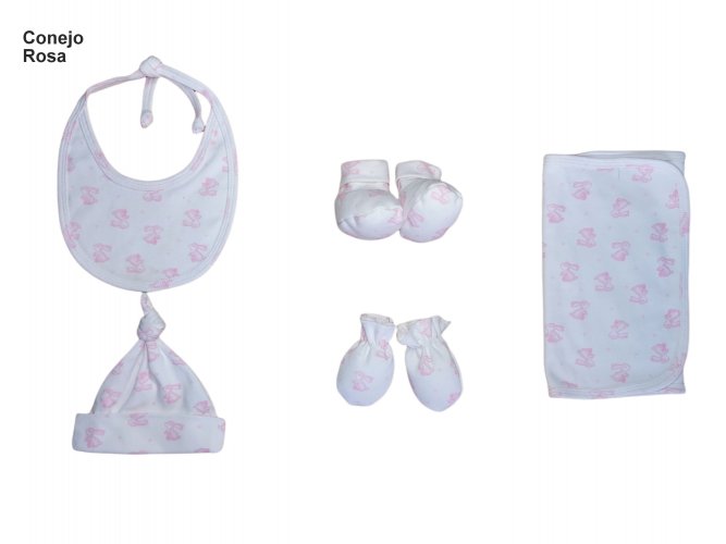 Accesorios Conejo rosa Interlock